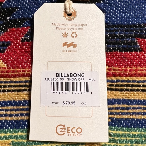 Billabong x Wrangler Woven Tote - Picture 8 of 12